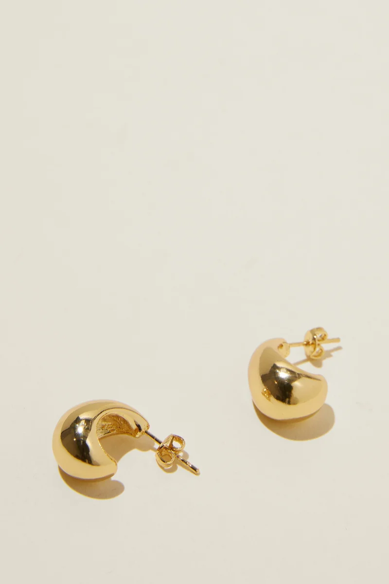 روبي Small Charm Earring
